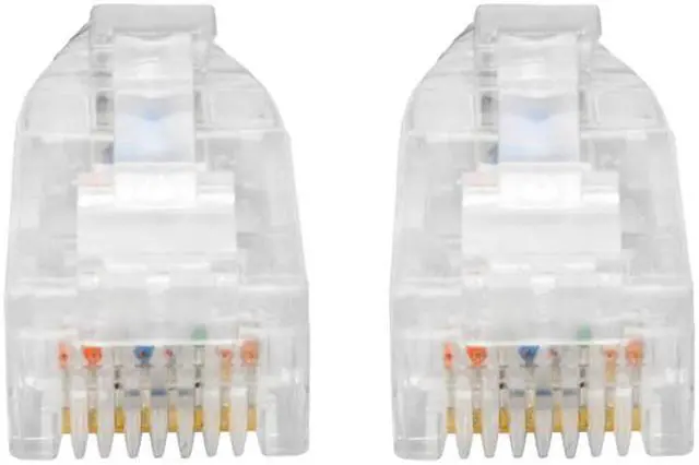 Alt view image 3 of 4 - Tripp Lite Cat6 Gigabit Patch Cable Snagless UTP RJ45 Molded Slim Blue 10ft (N201-S10-BL)