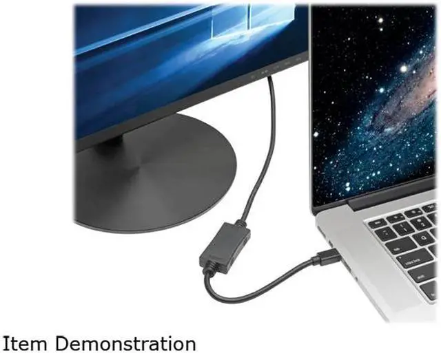 Alt view image 7 of 7 - Tripp Lite Mini DisplayPort to DVI Adapter Cable M/M 1080p mDP to DVI 3ft (P586-003-DVI)