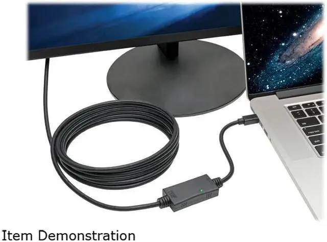 Alt view image 7 of 7 - Tripp Lite Mini DisplayPort to DVI Adapter Cable M/M 1080p mDP to DVI 10ft (P586-010-DVI)