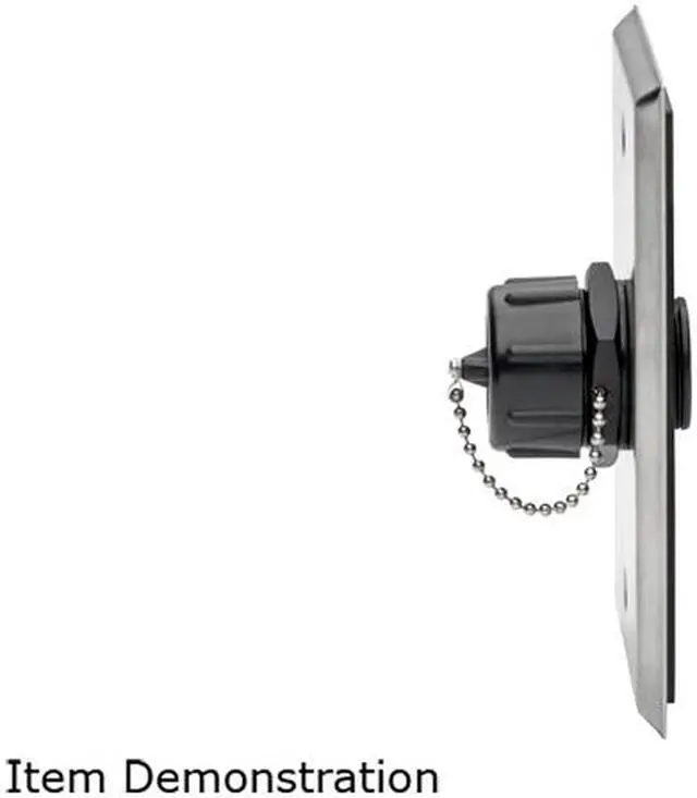 Alt view image 7 of 8 - Tripp Lite RJ45 Bulkhead Coupler Cat5/Cat6 F/F Shielded Industrial Dust Cap (N206-BC01-IND)