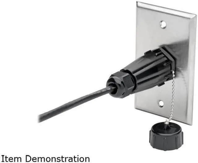 Alt view image 8 of 9 - Tripp Lite Cable Assembly Kit Water Resistant IP67 Outdoor Cable TAA (N206-WK01-IND)
