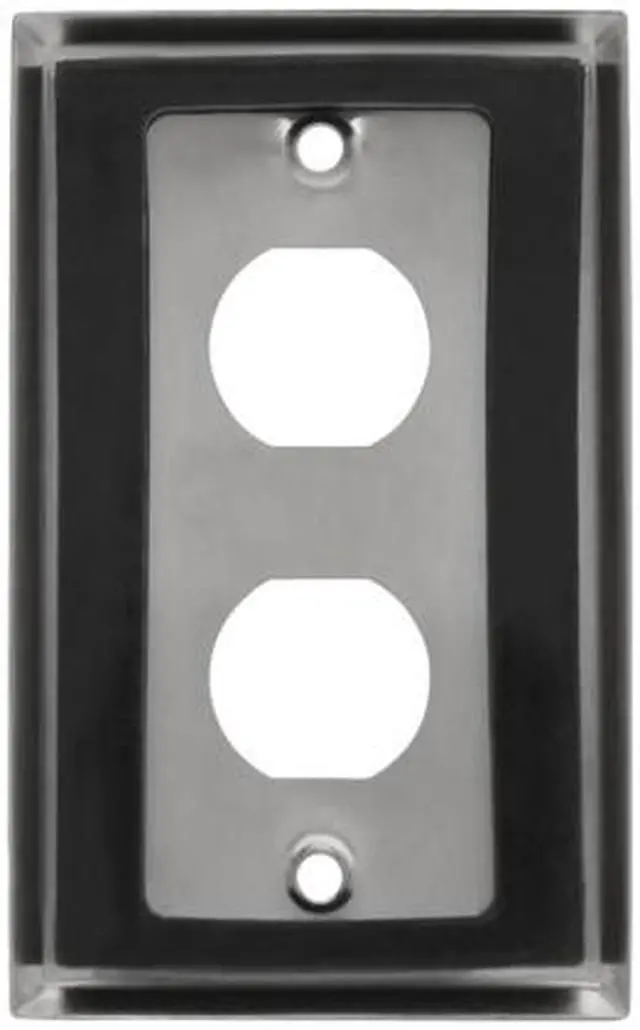 Alt view image 3 of 5 - Tripp Lite RJ45 Bulkhead Wall Plate 2 Cutouts Industrial Metal Single Gang (N206-FP02-IND)