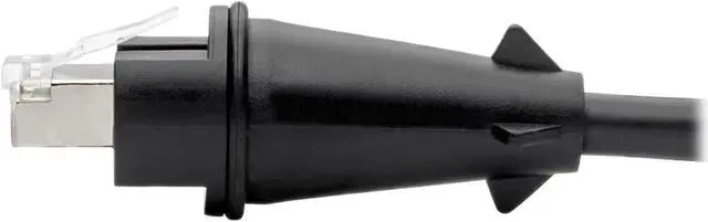 Alt view image 6 of 7 - Tripp Lite Cat5e/Cat6 STP Patch Cable RJ45 CMX Outdoor Industrial IP67 3ft (N206-PC03-IND)