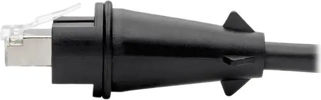 Alt view image 6 of 7 - Tripp Lite Cat5e/Cat6 STP Patch Cable RJ45 CMX Outdoor Industrial IP67 10ft (N206-PC10-IND)