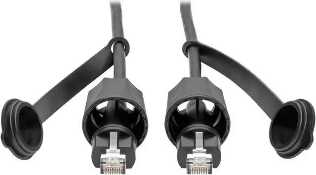 Main image of Tripp Lite Cat5e/Cat6 STP Patch Cable RJ45 CMX Outdoor Industrial IP67 10ft (N206-PC10-IND)