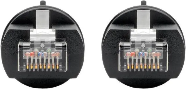 Alt view image 4 of 7 - Tripp Lite Cat5e/Cat6 STP Patch Cable RJ45 CMX Outdoor Industrial IP67 16ft (N206-PC16-IND)