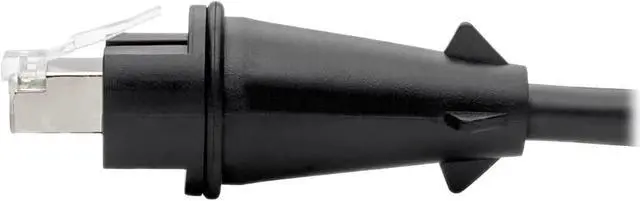 Alt view image 6 of 7 - Tripp Lite Cat5e/Cat6 STP Patch Cable RJ45 CMX Outdoor Industrial IP67 16ft (N206-PC16-IND)