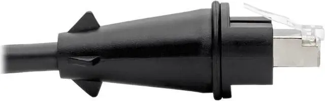 Alt view image 5 of 7 - Tripp Lite Cat5e/Cat6 STP Patch Cable RJ45 CMX Outdoor Industrial IP67 50ft (N206-PC50-IND)