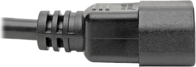 Alt view image 5 of 5 - Tripp Lite Power Extension Cord Cable C14 to Locking C13 M/F 18 AWG 10A 6ft (P004-L06)
