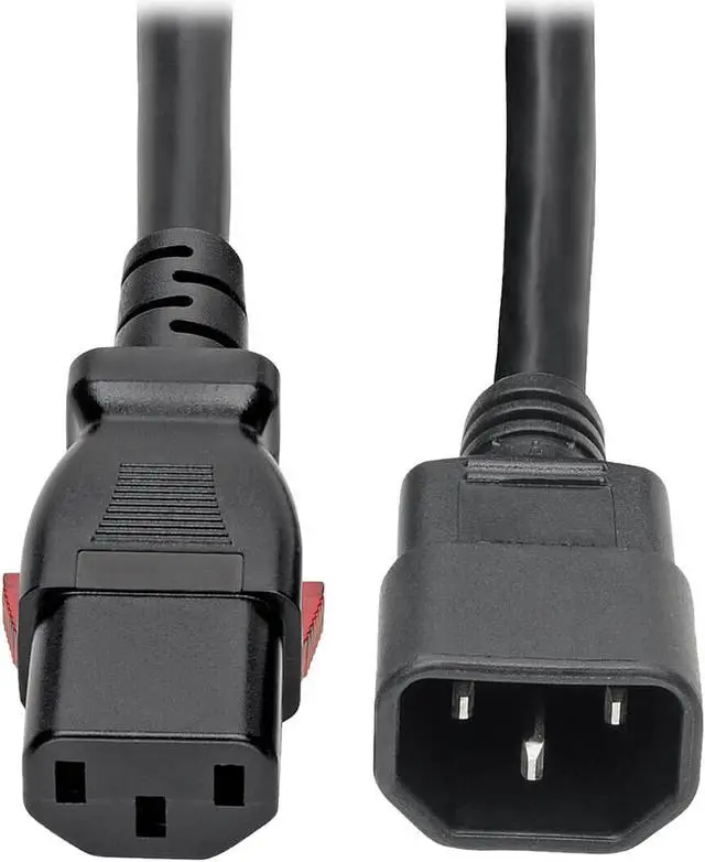 Main image of Tripp Lite Power Extension Cord Heavy Duty C14 to Locking C13 M/F 15A 10ft (P005-L10)