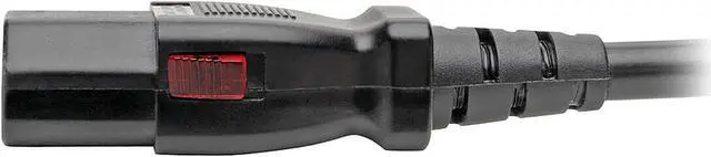 Alt view image 4 of 4 - Tripp Lite Power Extension Cord 5-15P to Locking C13 M/F 18 AWG 10A 6ft (P006-L06)
