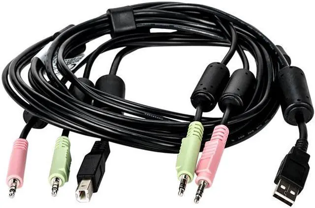 Main image of Vertiv Avocent USB Keyboard and Mouse, and Audio Cable, 6 ft. for Vertiv Avocent SV and SC Series Switches