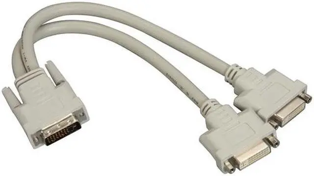 Main image of Cables Unlimited - DVI-D cable splitter (1 FOOT)