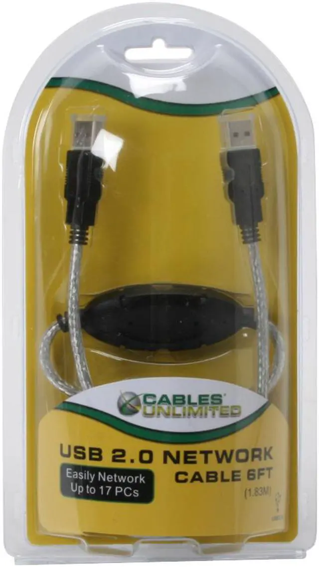 Alt view image 3 of 3 - CABLES UNLIMITED USB-1450-06 USB Network Cable