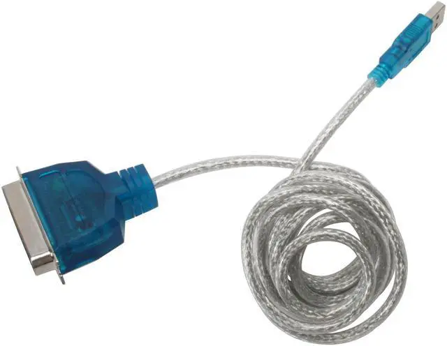Alt view image 2 of 3 - CABLES UNLIMITED Model USB-1470-06 6 ft. USB to Centronix Parallel Printer Cable Male to Male