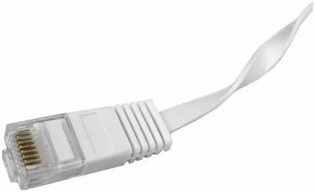 Alt view image 2 of 6 - Cables Unlimited UTP-1800-14W 14 ft. Cat 6 White Network Cable