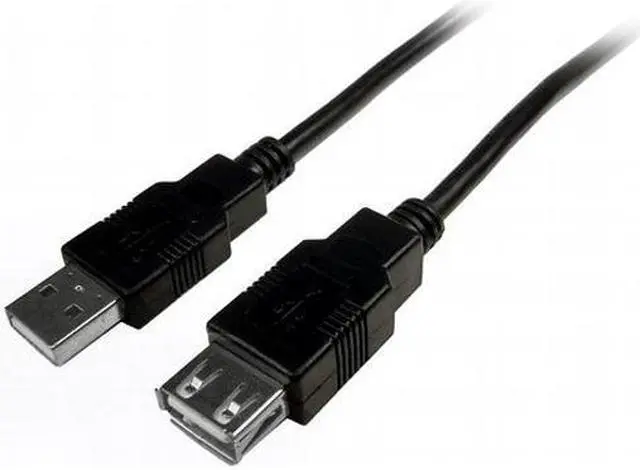 Main image of CABLES UNLIMITED USB-5120-02M Black USB Extension cable