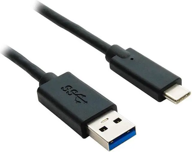Main image of Nippon Labs 60USB3-31CA-6 USB Type-C Male to USB 3.0 (G1) A Male Cable, 6 ft. USB-C To A Black Cable