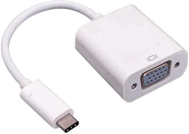Main image of Nippon Labs 30UC-CVGA USB 3.1 Type-C to VGA Adapter, Supports 1920 x 1200 @60Hz, White