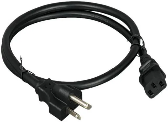 Alt view image 2 of 2 - Nippon Labs 14 AWG AC Power Cord NEMA 6-20P to C13, SJT, 15A/250V, NEMA 6-20P to IEC-60320-C13, Black 10 ft. Power Cable