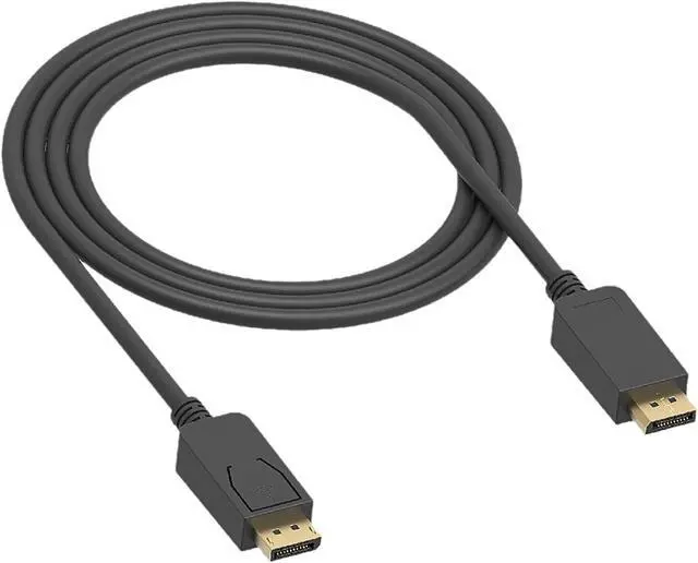 Alt view image 2 of 3 - Nippon Labs 6Ft DisplayPort Male/Male Cable V1.2 4K up to 144Hz, Black DP1.2 Cable - 60DP12V-MM-6