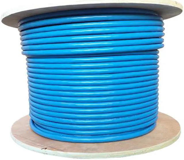 Alt view image 3 of 4 - Nippon Labs Cat8 Ethernet Cable Bulk Wire 500 feet - Blue, 2GHz, 40G, 23AWG, S/FTP - Shielded Latest 40Gbps 2000Mhz SFTP, PVC, Solid Conductor Patch Cord, 60CAT8-500-23BL