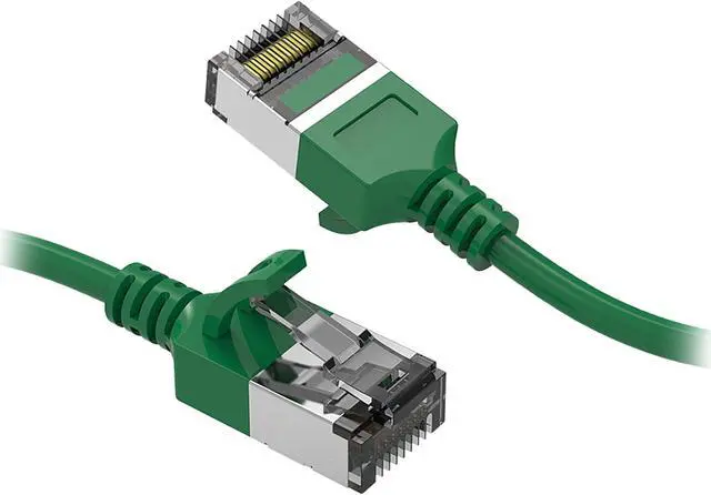 Main image of Nippon Labs 60CAT8-10-30GN Cat8 Ethernet Cable 10 feet Cat.8 U/FTP Slim Ethernet Network Cable Green 30AWG – Latest 40Gbps 2000Mhz RJ45 Patch Cord