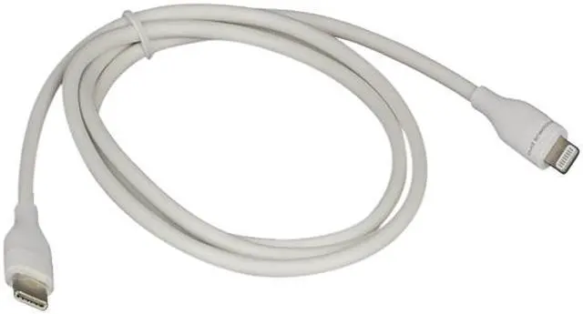 Alt view image 2 of 2 - Nippon Labs 6ft. MFi Certified USB-C To Lightning Sync & Charging Cable, White, 30C-10LT-UC06-WH