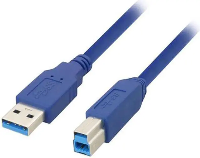 Alt view image 2 of 2 - Nippon Labs 10ft.USB 3.0 Type A Male to B Male Cable for Printer and Scanner 50USB3-AB-10, Blue