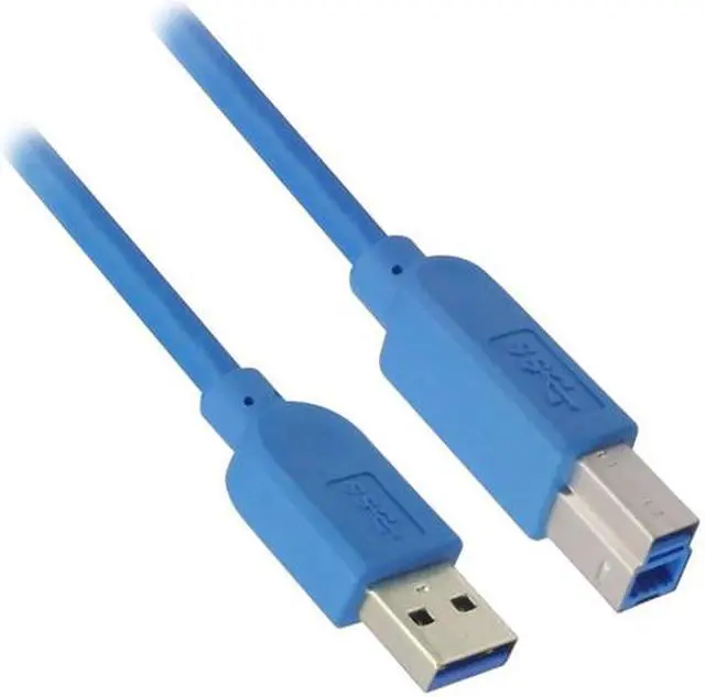 Main image of Nippon Labs 15ft.USB 3.0 Type A Male to B Male Cable for Printer and Scanner 50USB3-AB-15, Blue