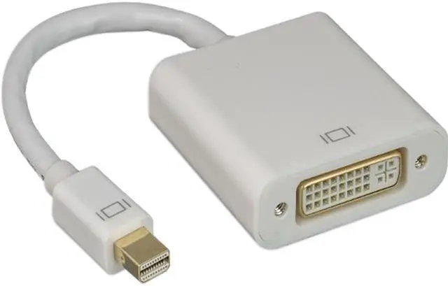 Main image of Nippon Labs Mini DisplayPort To DVI Adapter, 1920 x 1080p@60Hz, White Mini Dp to DVI Converter, 30DP-MDP-DVI