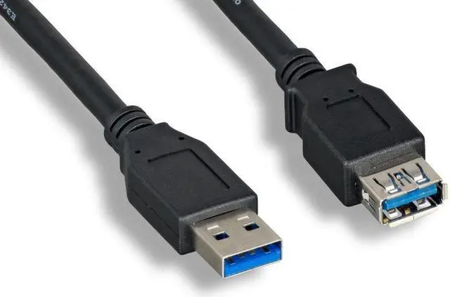 Main image of Nippon Labs 50USB3-AAF-1-BK 1ft USB 3.0 A Male to A Female Extension Cable 50USB3-AAF-1-BK - Black