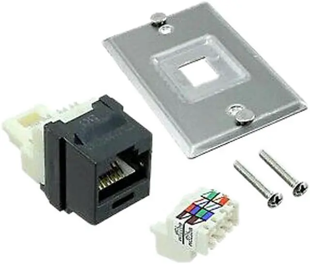 Main image of Panduit KWP6PY KEYSTONE PHONE PLT CAT6 TX PLUS