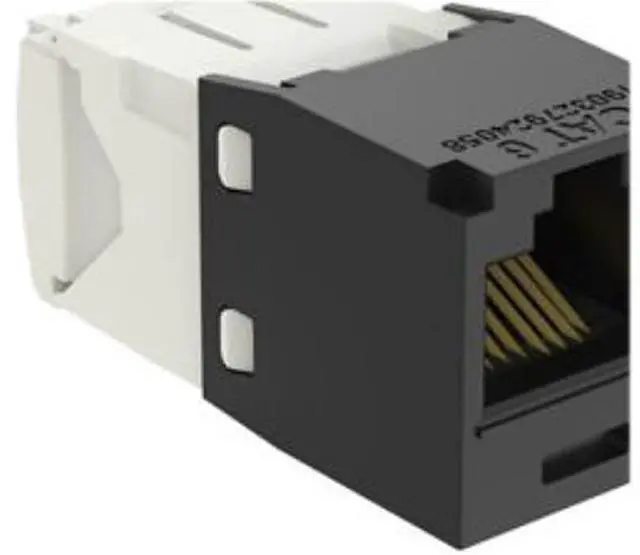 Alt view image 2 of 4 - Panduit CJ688TGBL-24 Mini-Com UTP RJ45 Cat 6 TG Jack Module, Black, 24-pack