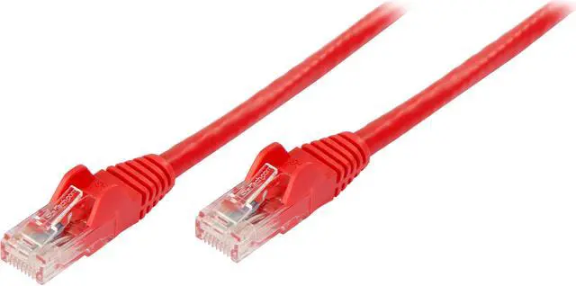 Main image of StarTech N6PATCH6RD StarTech.com Cat6 Patch Cable - 6 ft - Red Ethernet Cable - Snagless RJ45 Cable - Ethernet Cord - Cat 6 Cable - 6ft