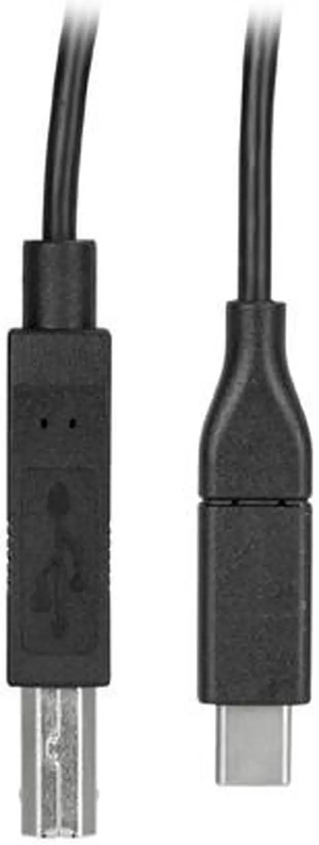 Alt view image 2 of 3 - StarTech USB2CB3M StarTech.com USB C to USB B Printer Cable - 10 ft. / 3m - USB C Printer Cable - USB C to USB B Cable - USB Type C to Type B