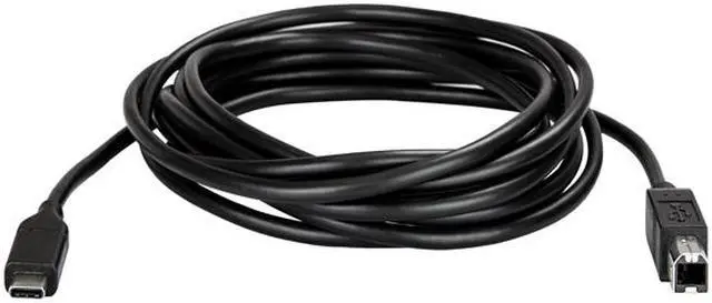 Alt view image 3 of 3 - StarTech USB2CB3M StarTech.com USB C to USB B Printer Cable - 10 ft. / 3m - USB C Printer Cable - USB C to USB B Cable - USB Type C to Type B