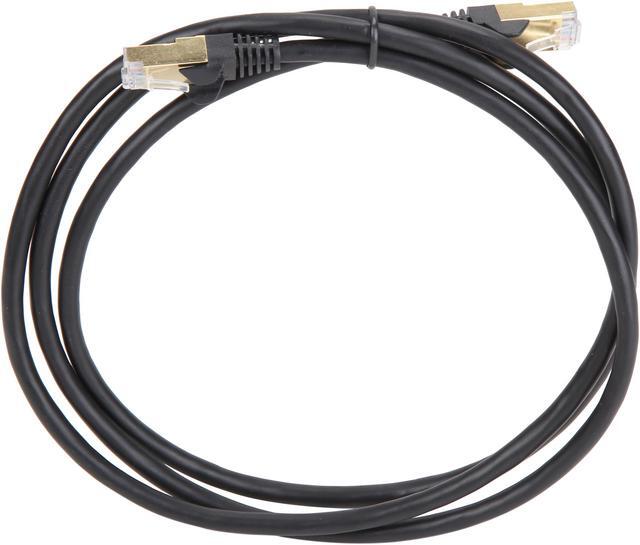Alt view image 2 of 3 - StarTech C6ASPAT5BK StarTech.com Cat6a Shielded Patch Cable - 5 ft. - Black - Snagless RJ45 Cable - Ethernet Cord - Cat 6a Cable