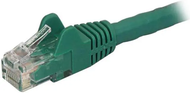 Alt view image 2 of 2 - StarTech N6PATCH14GN StarTech.com Cat6 Patch Cable - 14 ft - Green Ethernet Cable - Snagless RJ45 Cable - Ethernet Cord - Cat 6 Cable - 14ft