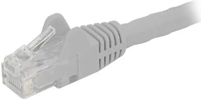 Alt view image 2 of 2 - StarTech N6PATCH12WH StarTech.com Cat6 Patch Cable - 12 ft. - White Ethernet Cable - Snagless RJ45 Cable - Ethernet Cord - Cat 6 Cable