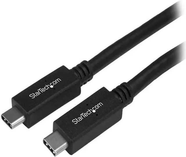 Main image of StarTech USB315CC1M USB C to UCB C Cable - 3 ft / 1m - M/M - USB 3.0 (5Gbps) - USB C Charging Cable - USB Type C Cable - USB-C to USB-C Cable