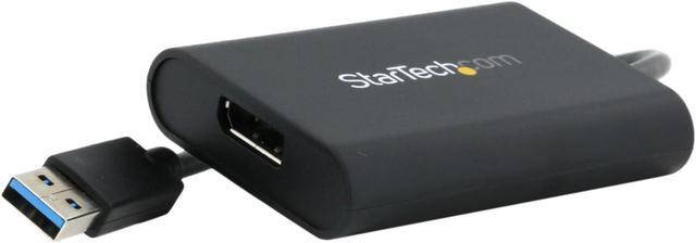 StarTech.com Adaptateur USB 3.0 vers DisplayPort 4K 30Hz - Carte graphique  externe USB 3.0 vers DP 4K (USB32DPES2) - Adaptateur DisplayPort -  Conformité TAA - USB type A (M) pour DisplayPort (F)