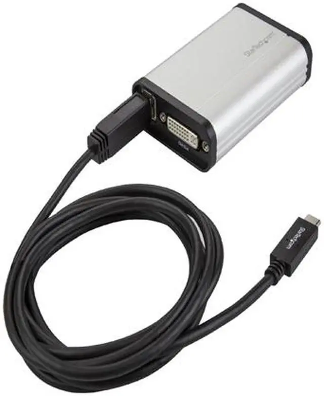 Alt view image 2 of 5 - StarTech USBC2DVCAPRO DVI to USB C Video Capture Device - Aluminum - 1080p 60fps - DVI Recorder - DVI Video Capture Device - USB-C Video Capture