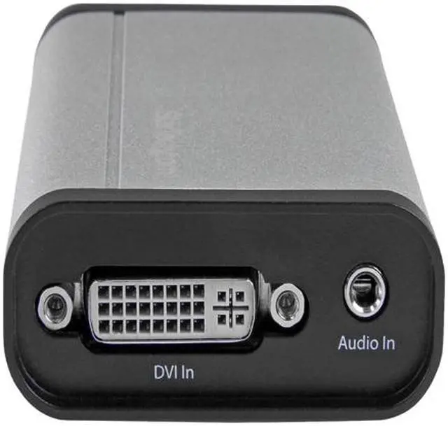 Alt view image 3 of 5 - StarTech USBC2DVCAPRO DVI to USB C Video Capture Device - Aluminum - 1080p 60fps - DVI Recorder - DVI Video Capture Device - USB-C Video Capture