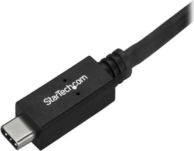 Alt view image 2 of 4 - StarTech CDP2DVI3MBNL USB-C to DVI Cable - 3m / 10 ft - Black - 1920 x 1200 - DVI Monitor Cable - Computer Monitor Cable - USB C to DVI cable
