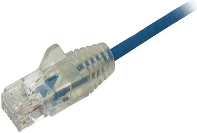 Alt view image 2 of 2 - StarTech N6PAT6BLS Cat6 Ethernet Cable - 6 ft - Blue - Slim - Snagless RJ45 Cable - Network Cable - Ethernet Cord - Cat 6 Cable - 6ft