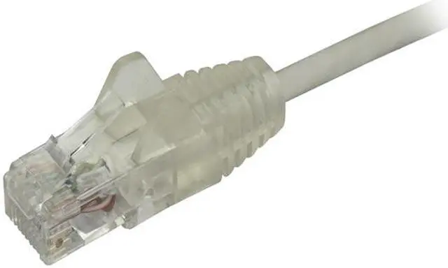 Alt view image 2 of 2 - StarTech N6PAT3GRS Cat6 Ethernet Cable - 3 ft - Gray - Slim - Snagless RJ45 Cable - Network Cable - Ethernet Cord - Cat 6 Cable - 3ft