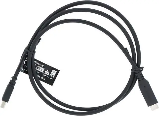 Alt view image 2 of 2 - StarTech.com CDP2MDPMM1MB 1m / 3.3ft USB-C to Mini DisplayPort Cable - 4K 60Hz - Black - USB 3.1 Type C to mDP Adapter (CDP2MDPMM1MB)