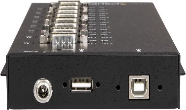 Alt view image 4 of 5 - StarTech ICUSB234858I USB to RS-232/422/485 Serial Adapter - 8 Port - Industrial - 15 kV ESD Protection - USB to Serial Adapter - USB to Serial Hub
