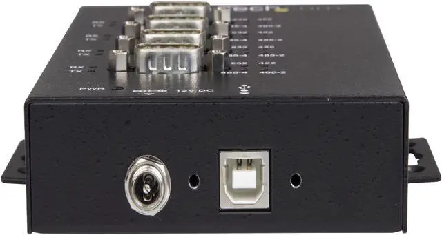 Alt view image 4 of 4 - StarTech ICUSB234854I USB to RS-232/422/485 Serial Adapter - 4 Port - Industrial - 15 kV ESD Protection - USB to Serial Adapter - USB to Serial Hub